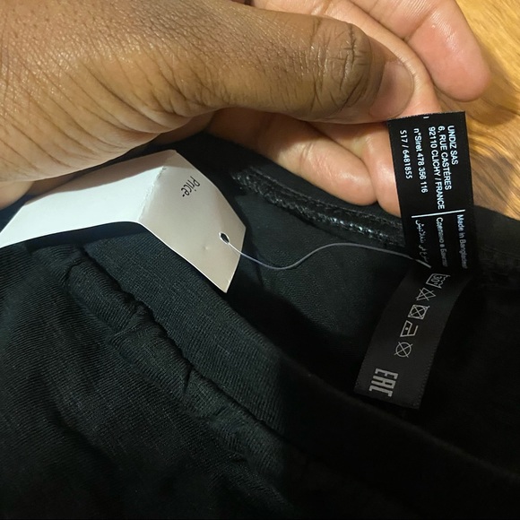 Women’s Black Fringe Hem Shorts from T-shirt Place 🇨🇦 Brand New sizes S & M - Picture 8 of 14